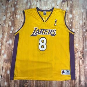 VINTAGE Kobe Bryant #8 Los Angeles Lakers Champion Size 44